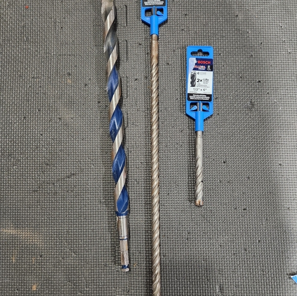 Bosch Bulldog Tough Alloy Steel Masonry Drill Bit Lot - Picture 3 of 7